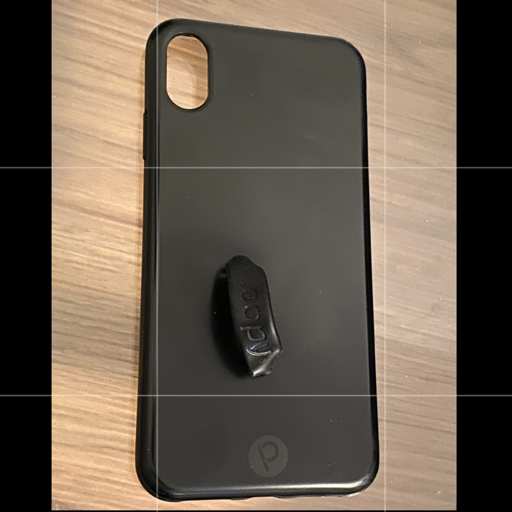 Loopy case (black) for iPhone XS Max EUC